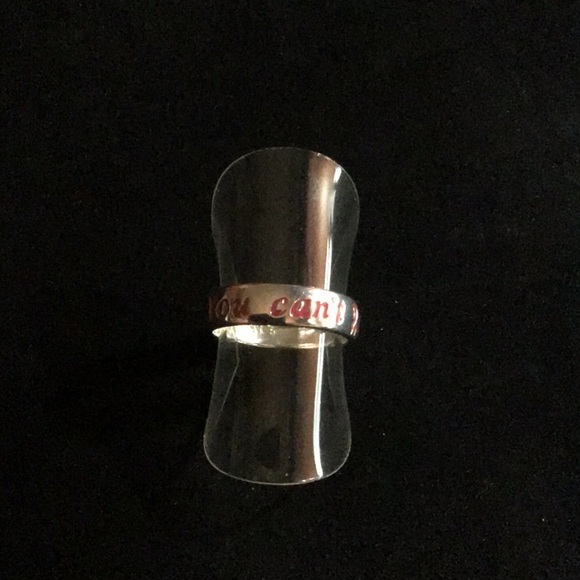 Sterling Silver Can’t Stop Me Ring - Picture 2 of 4